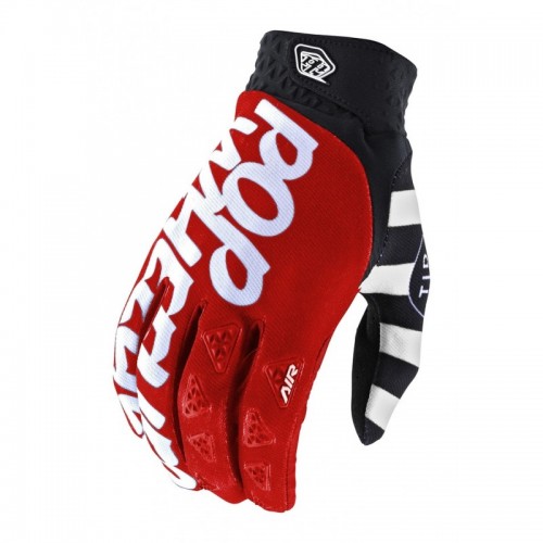 LUVAS TROY LEE DESIGNS 2021 AIR POP WHEELIES - VERMELHO